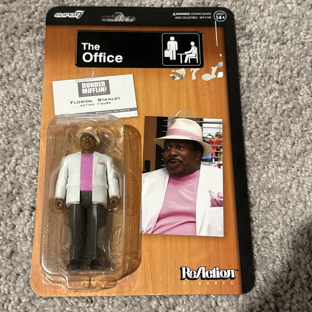 New Sealed Super7 The Office Florida Stanley Figure New In Packaging