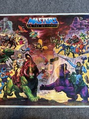 Masters Of The Universe MOTU Poster Original William George 32×23 1984 Filmation