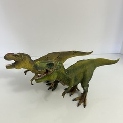 Dinosaur action figure mixed lot of 15 Jurassic World & Vtg Solid Dino figurine