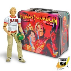 Boss Fight Studio Hero H.A.C.K.S. Flash Gordon Movie Figure and Lunchbox New
