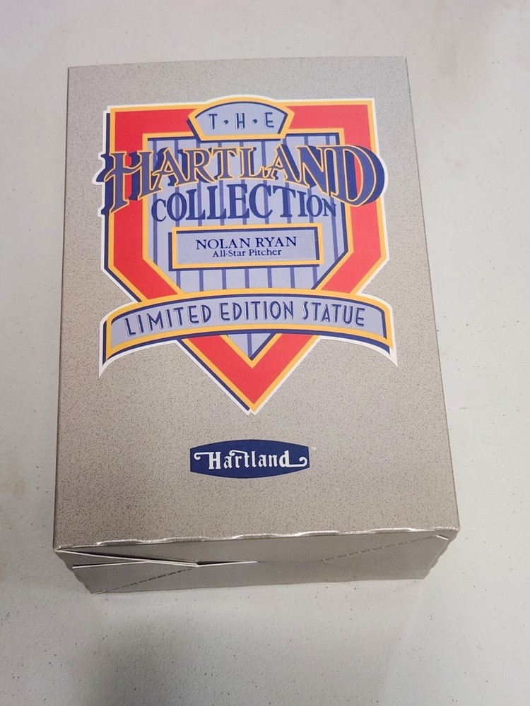 NOLAN RYAN 1993 HARTLAND COLLECTION LIMITED EDITION NEW W/COA # 11FREE SHIPPING