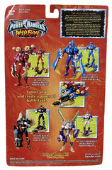 Power Rangers Wild Force Deluxe Red Savage Battle Ranger Figure NEW 2002 Lion