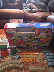 Motorized Thomas The Train Trackmaster Castle Quest Set 100% Complete w/ Box