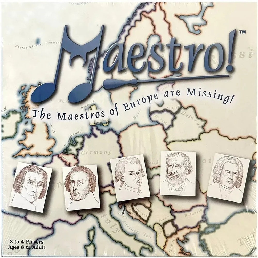Maestro! – Strategy Music Board Game for Adults, Family, and Children (2-4 Play