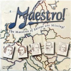 Maestro! – Strategy Music Board Game for Adults, Family, and Children (2-4 Play