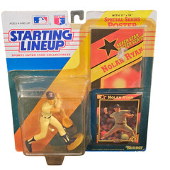Kenner Starting Lineup Nolan Ryan 1992 Carded Sealed Vintage Action Figure