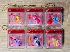 New My Little Pony Mini Miniature Model Blind Box Fortune Keychain Series MLP G4