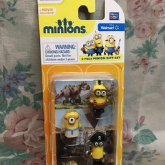 2010 Despicable Me Mini MINIONS Figures 8 piece gift set Walmart Thinkway 20160