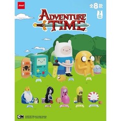 2026 Adventure Time Sitting Series Figures – Full Set of 8 lot FINN JAKE BMO