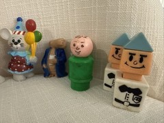 Smurf, California Raisins, Garfield, ET 12pc Lot Vintage Nostalgia 70s & 80s