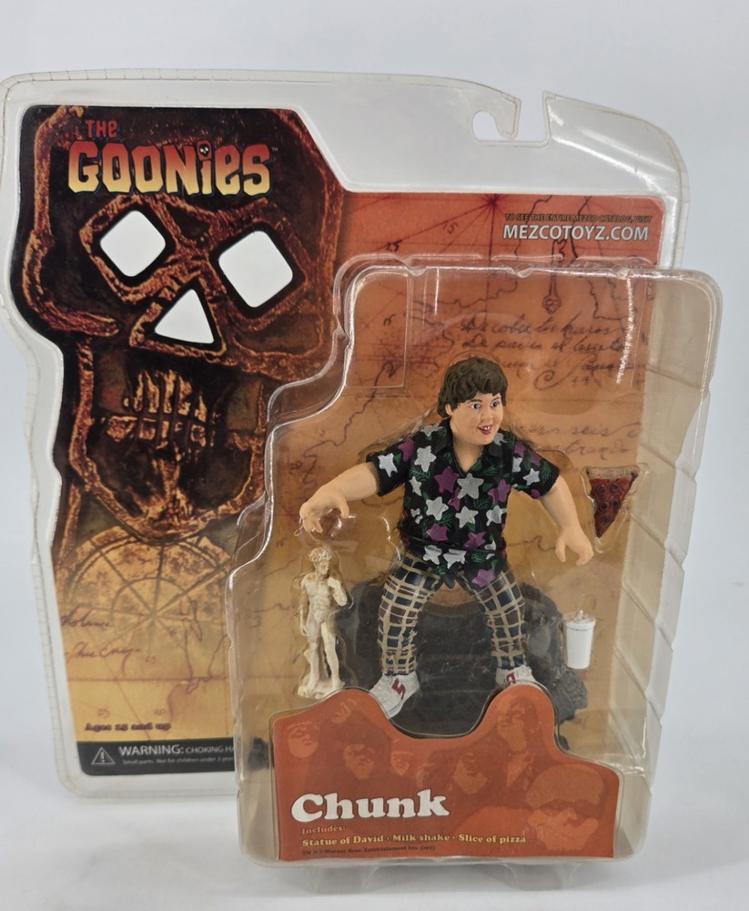 NOS Vintage 2007 Mezco The Goonies Chunk 5″ Action Figure New Sealed