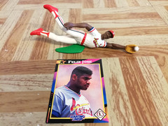 1992 Starting Lineup Felix Jose St Louis Cardinals SLU Figure Card Baseball MLB