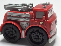 Disney Pixar Cars FISHER PRICE Little People Wheelies Red Fire Truck MATTEL