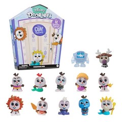 Doorables Olaf Presents Collection Peek, Collectible Blind Bag Figures, Kids Toy