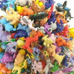 144 Style Pokemon Figure Toys Anime Pikachu Action Figures Cartoon Model