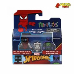 Marvel Minimates Series 77 Complete Set w/ Spider-Slayer Build-A-Figure