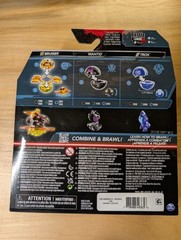 BAKUGAN Generation 3 Starter Pack Special Attack Bruiser Mantid Titaniam Trox