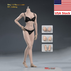 TBLeague S23B 1/6 Female Suntan Mid Bust Flexible Body Seamless 12″Action Figure