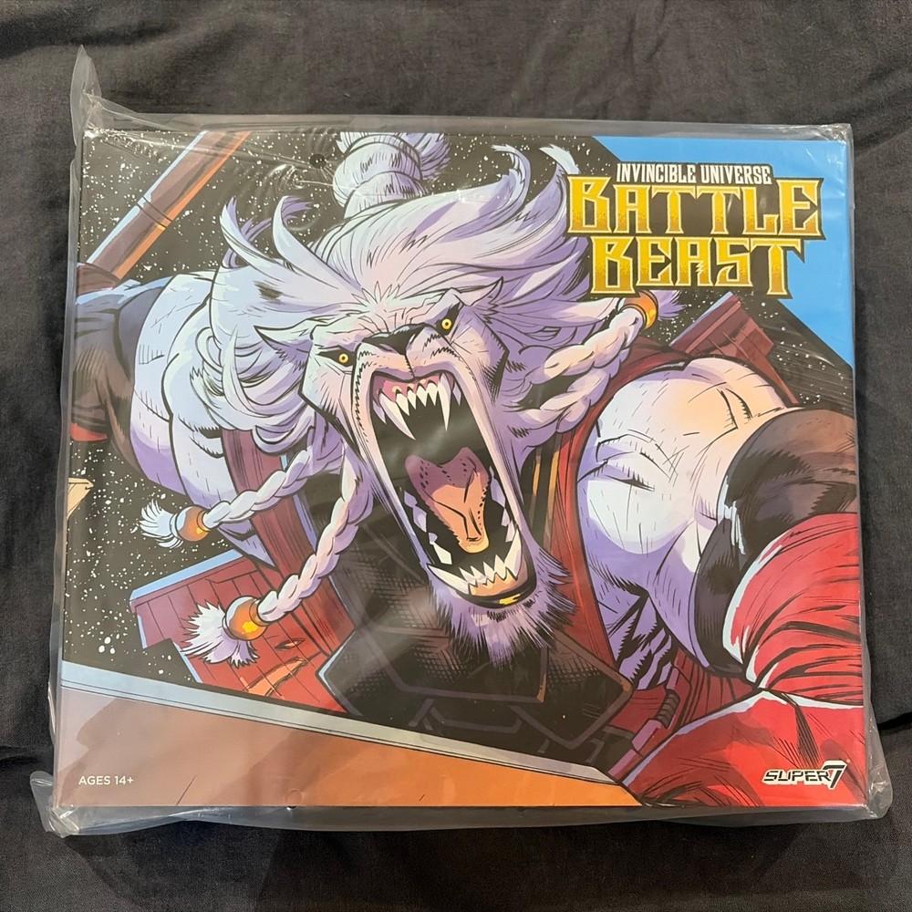 Super 7 Invincible Battle Beast 7.5” Inch Figure SDCC 2026 Exclusive NEW IN HAND