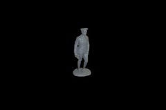WWII German Rommel Field Marshall MARX playset plastic toy soldiers 54mm
