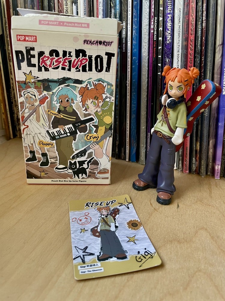 Peach Riot Rise Up Series Confirmed – Gigi Gleeman Figure Secret – Card & Box