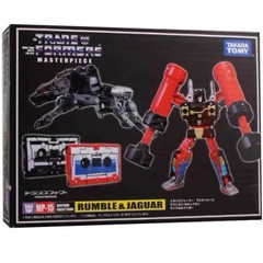 Takara Tomy Transformers Rumble & Jaguar Masterpiec MP15 6″ Robot Action Figure