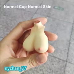 1:12 Big Bust Breast Cover Replacement Model Fit 6” Female Action Figure Body