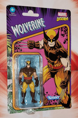 Wolverine • Marvel Legends 3.75″ Action Figure • Retro Kenner • MIB