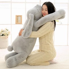 90cm 120cm Giant Bunny Plush Toy Soft Big Ear Rabbit Stuffed Animal Doll