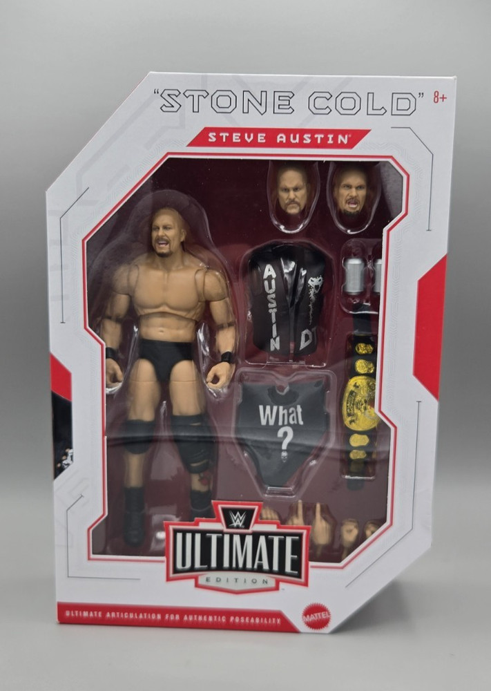 Mattel 2026 WWE Elite Ultimate Edition Wave 32 Stone Cold Steve Austin MISB