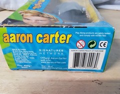 Aaron Carter Doll 2001 Play Along 80000 Singer Actor Kid Musician Lead Singer