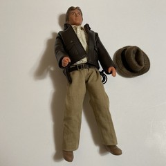 Vintage 1981 Indiana Jones Harrison Ford 12″ Doll Figure Kenner Hat Whip Gun Blt