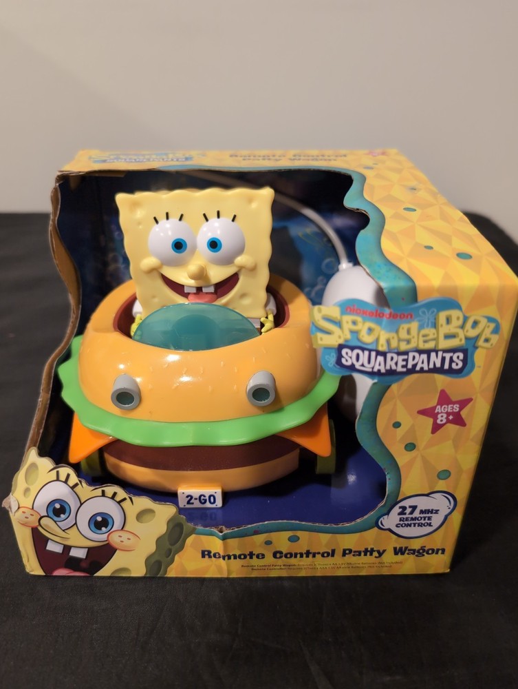 SpongeBob SquarePants Patty Wagon 5.5″ Remote Control Collectible Vehicle NEW