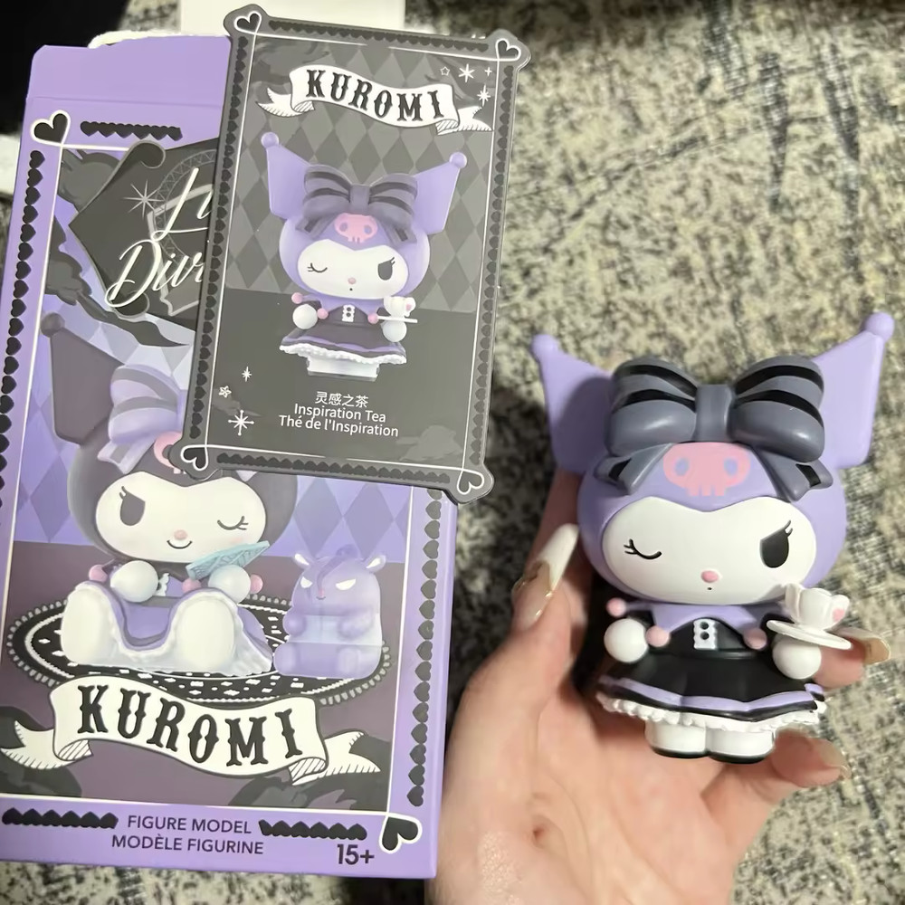 MINISO Sanrio Kuromi Lucky Divination Series Blind Box Confirmed Figure Hot Toys