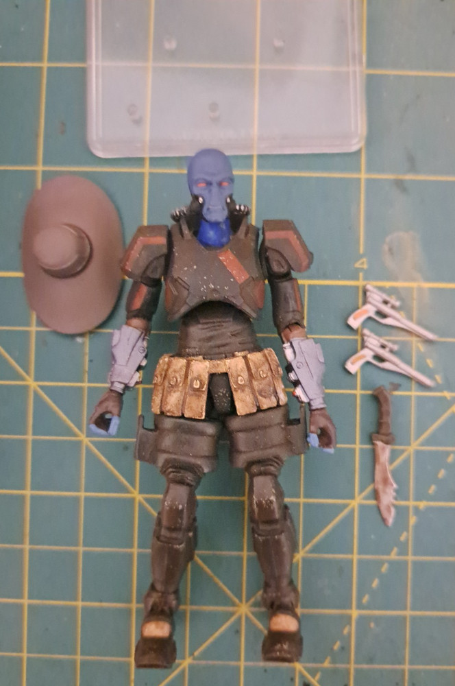 ACID RAIN /ANNEX 2179 1/18: CUSTOM STAR WARS Cad Bane *US Seller*