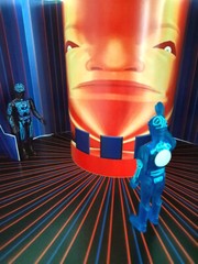 TRON MCP Master Control Program custom playset for Tomy figures free shipping