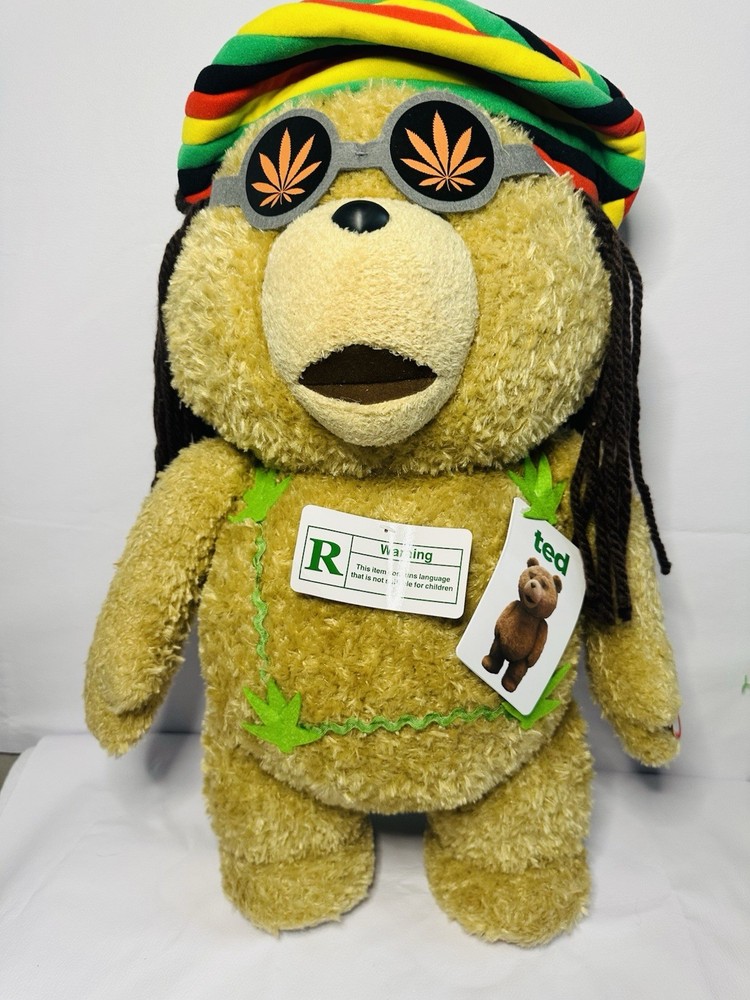 Ted Movie 24” Talking Plush Teddy Bear R Rated 1:1 Life Size New In Box Explicit