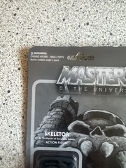 Super7 Reaction Masters of the Universe MOTU Grayscale Exclusive Skeletor