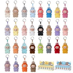 POP MART Labubu The Monsters Pin For Love Series Mini Plush Pendant Figure Doll