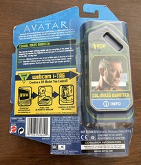 Mattel James Cameron’s Avatar Col. Miles Quaritch Action Figure 2009 Sealed
