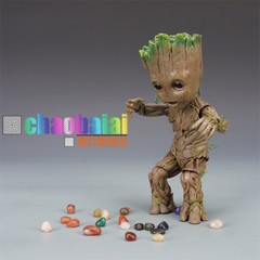 Guardians of the Galaxy Groot Action Figure Baby Groot HT 1:1 Model Toy Box NEW