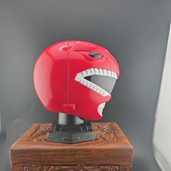2 Power Rangers Legacy White And Red Ranger Replica Helmet Mini 1:4 Scale used