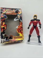 1997 Marvel Universe Toy Biz Captain Marvel 10″ Action Figure w/Box