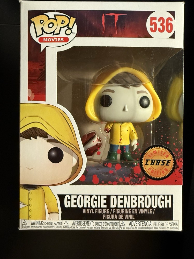 Funko Pop! Movies IT Georgie Denbrough Chase #536 Vinyl Figurine 2018