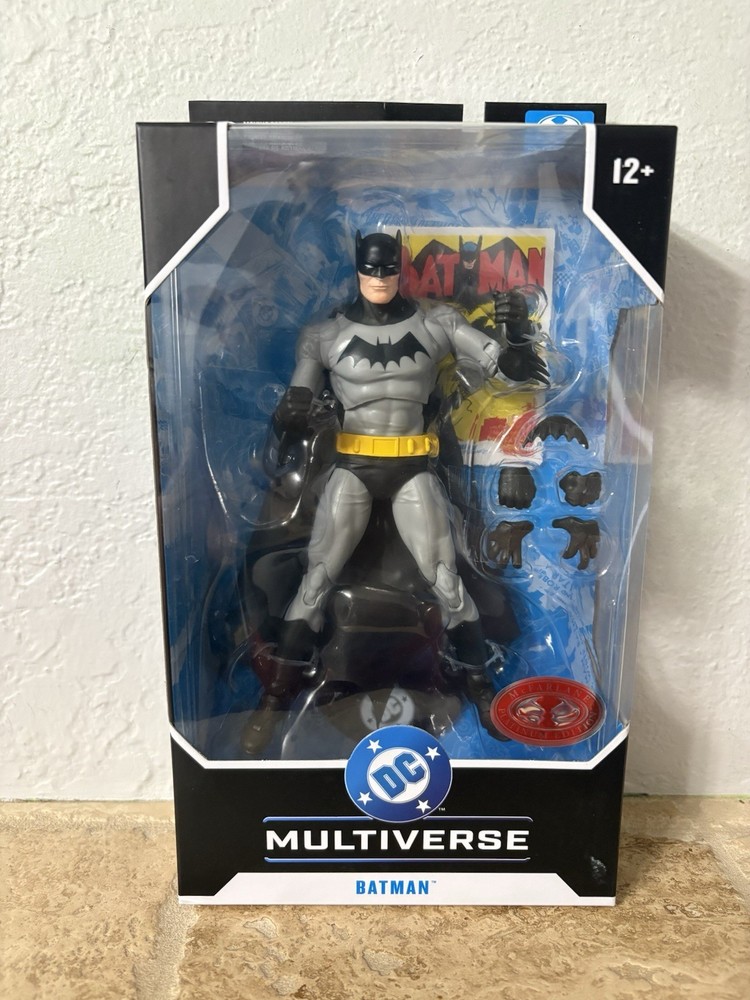 Dc McFarlane Multiverse Batman Golden Age Red Platinum