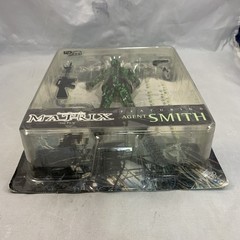 THE MATRIX AGENT SMITH Clear Action Figure WB Toy Vintage 1999 NEW SEALED