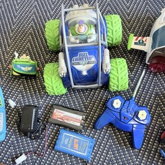 Toy Story Toys Lot Buzz Woody Green Aliens RC Rex Jessie Disney World Ride