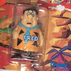 1992 The Flintstones FRED Wind-Up Walker Figurine MOC sealed & works