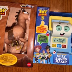 Toy Story 5 Bullseye Ragdoll Plush Figure Silly Sound Maker Snappy Camera 3