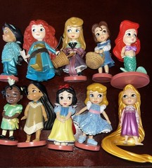 Disney Princess Toddler Dolls Disney Animator’s Collection Lot of 10 figures.